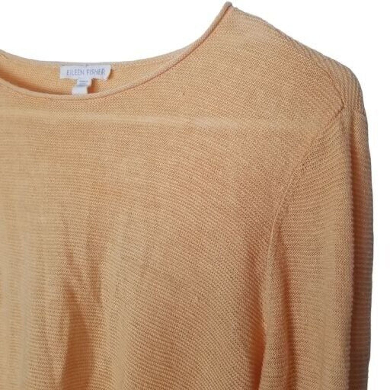 Eileen Fisher Eileen Fisher Womens Organic Linen Sweater M Quiet Luxury Size M / US 6-8 / IT 42-44 - 5 Thumbnail