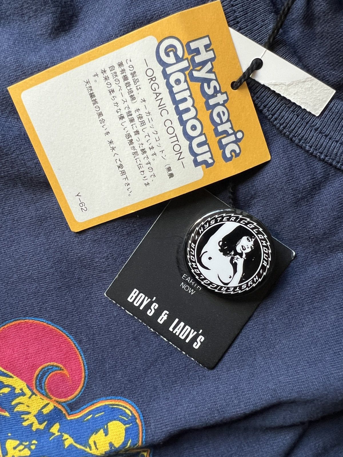 Hysteric Glamour Hysteric Glamour Y2K Archive 90s Long Sleeve Tee Size US M / EU 48-50 / 2 - 9 Thumbnail