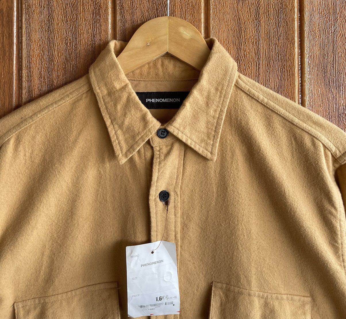 PHENOMENON AW10🔥PHENOMENON🔥Chambray Shirt Button Up Japan Size US L / EU 52-54 / 3 - 7 Thumbnail