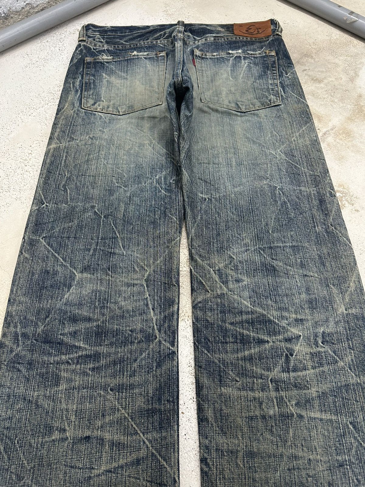 Eternal Eternal Distressed Mud Washed Jean Size US 31 - 10 Thumbnail