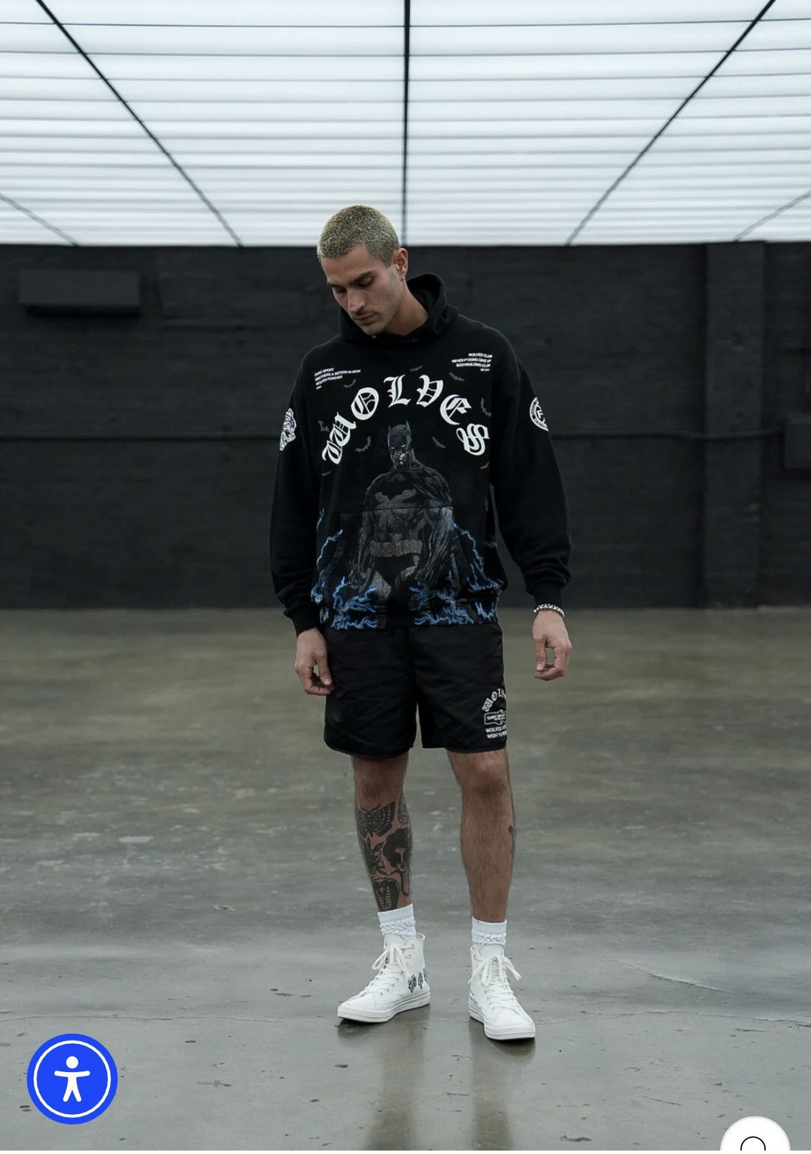 Darc Sport DARC SPORT X BATMAN X BANE “ BATMAN ENERGY” HOODIE Size US M / EU 48-50 / 2 - 4 Thumbnail