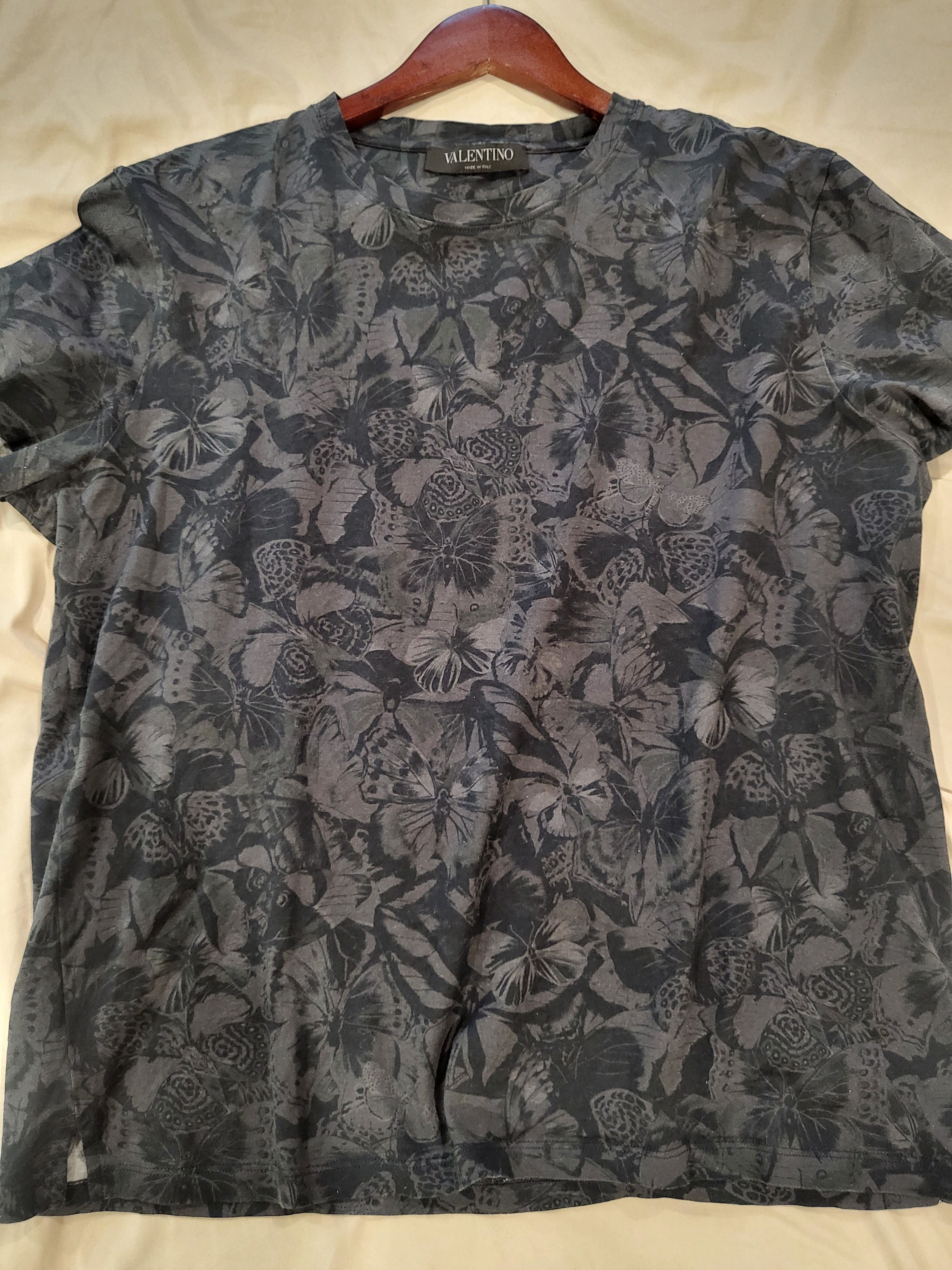 Valentino Valentino Black Floral Shirt Size US L / EU 52-54 / 3 - 1 Thumbnail