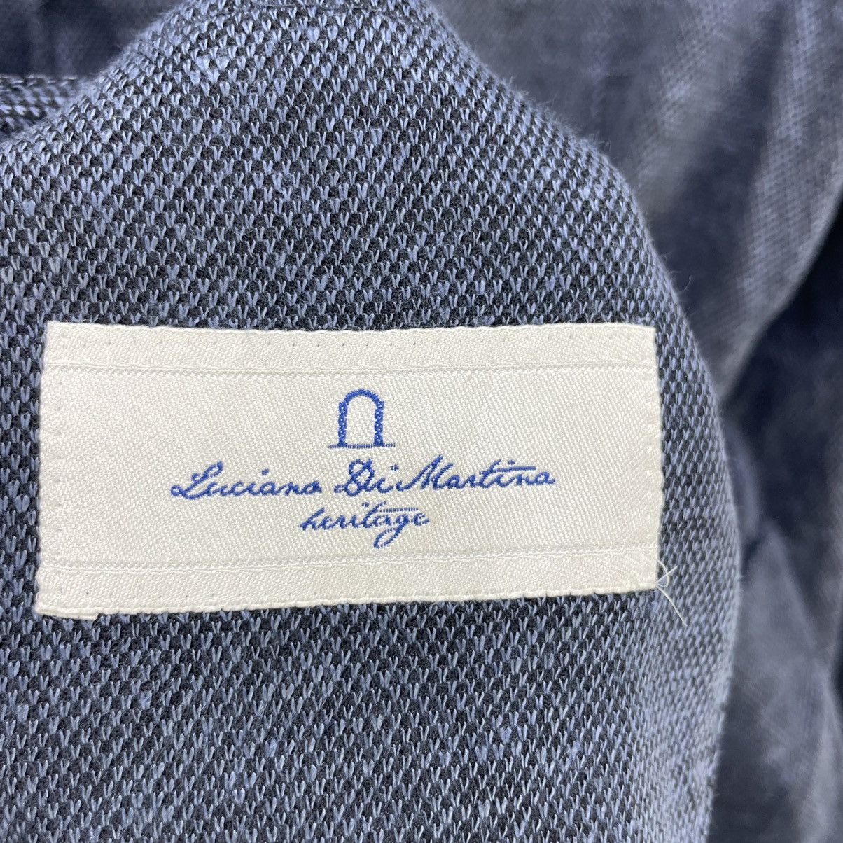 Designer × Suitsupply Italian Designer Luciana Di Martina Indigo Jacket Size US M / EU 48-50 / 2 - 5 Thumbnail