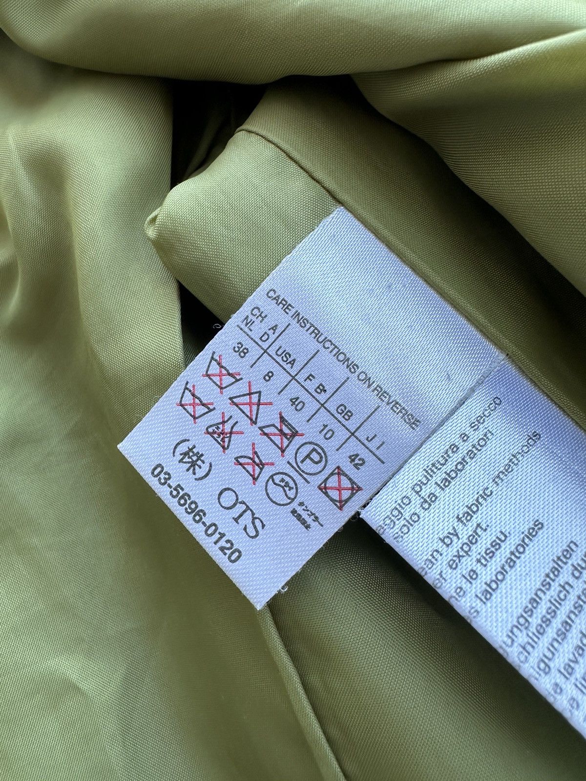 Max Mara × Vintage × Weekend Max Mara Vintage Max Mara x Weekend Woman Leather Buttons Jacket Size M / US 6-8 / IT 42-44 - 10 Thumbnail