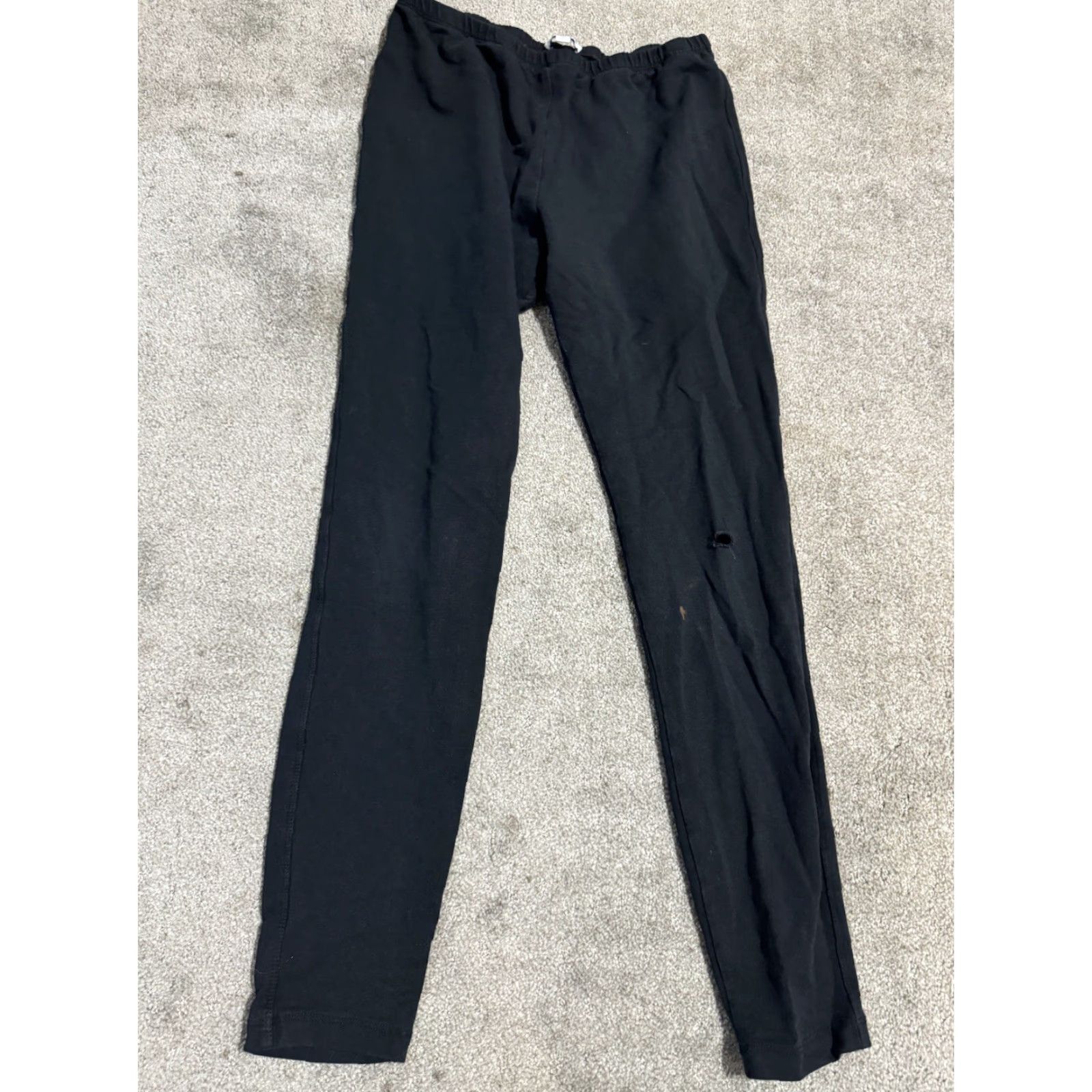 Splendid SPLENDID Black Solid Leggings Medium Women Activewear Size 32" / US 10 / IT 46 - 3 Thumbnail