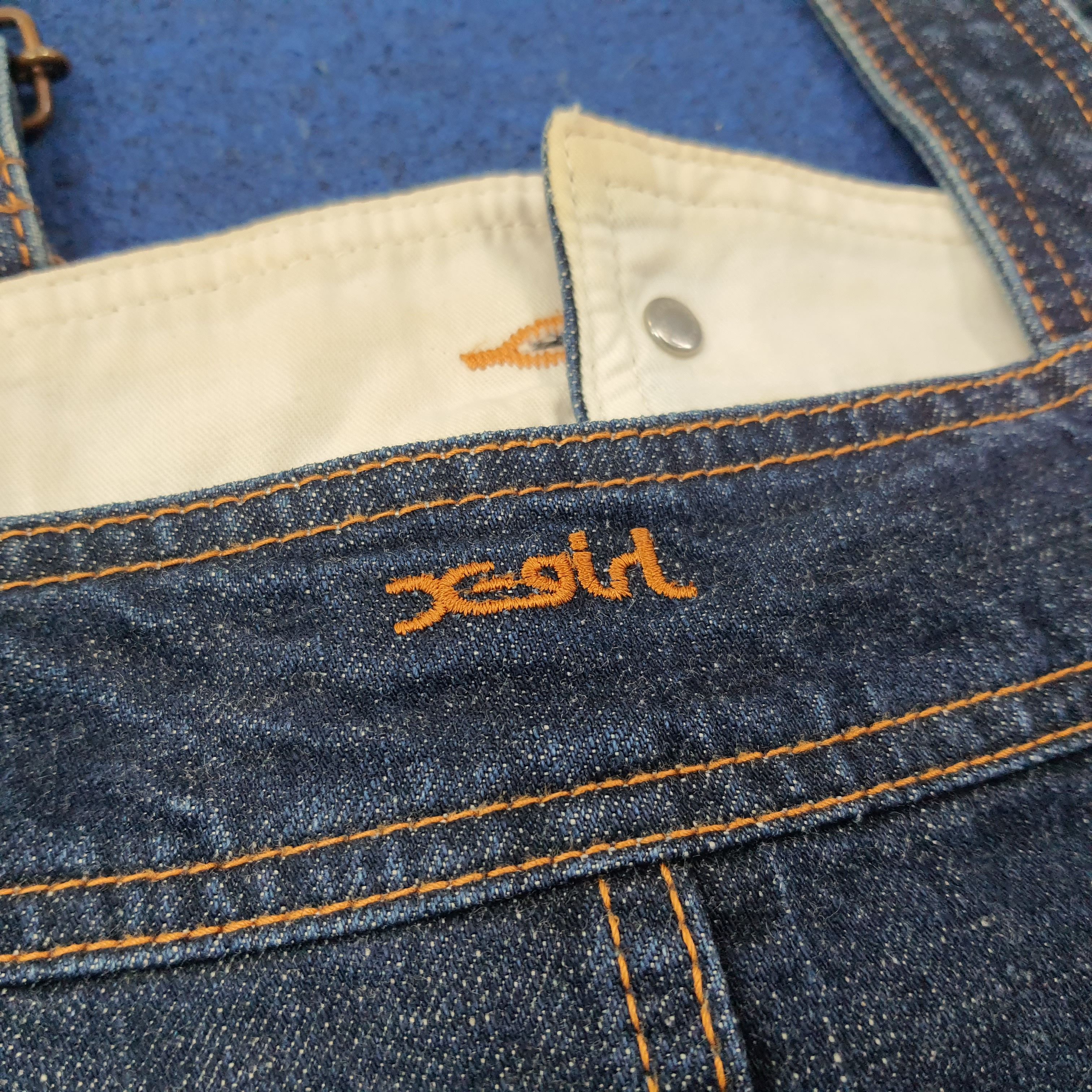 Other Vintage X-Girl Japan Streetwear Denim Jumpsuit C235N20 Size 36" / US 14 / IT 50 - 5 Thumbnail