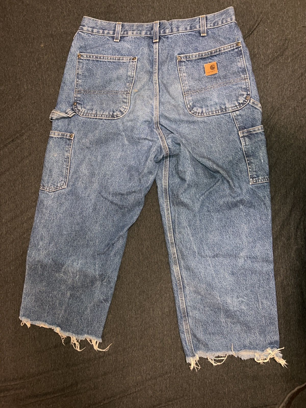 Carhartt Cropped Carhartt Double Knee Jeans Size US 34 / EU 50 - 5 Thumbnail