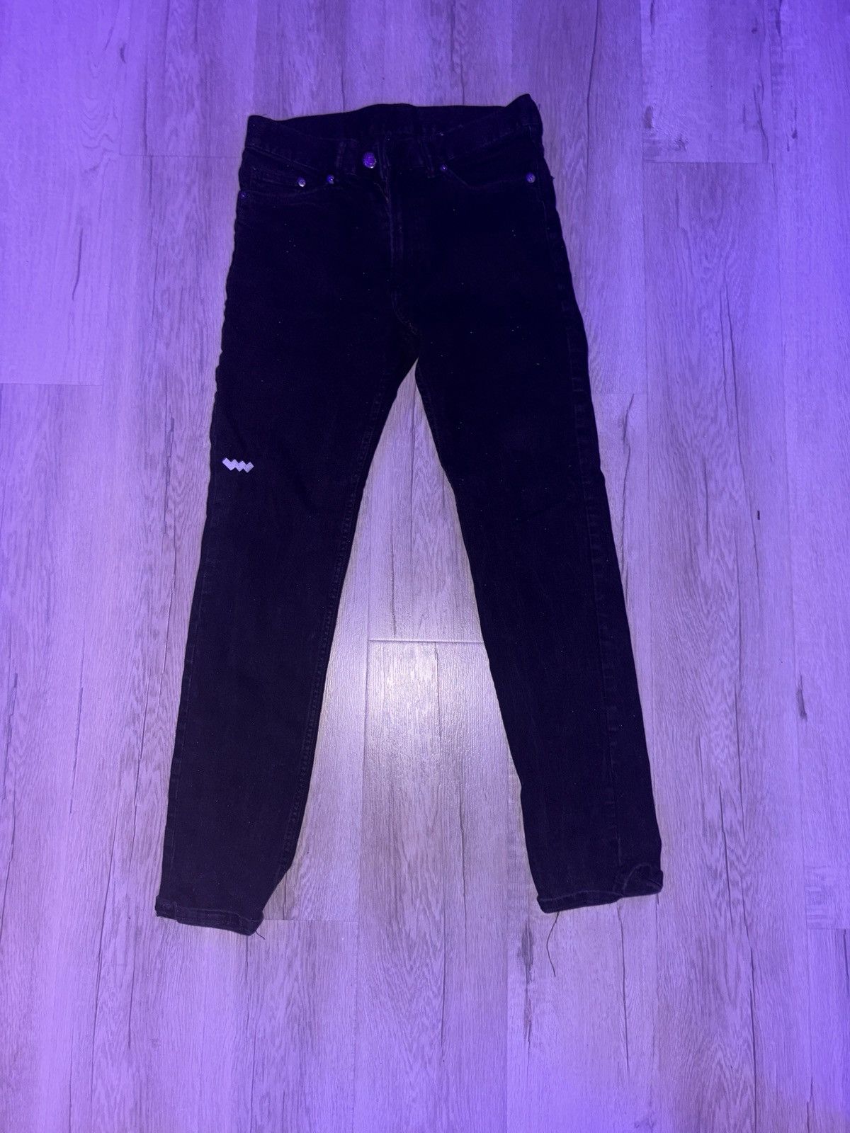 Other Klan Life - KL Clothing " SOLID COLORED OG SKELETON DENIM" Size US 29 - 6 Thumbnail