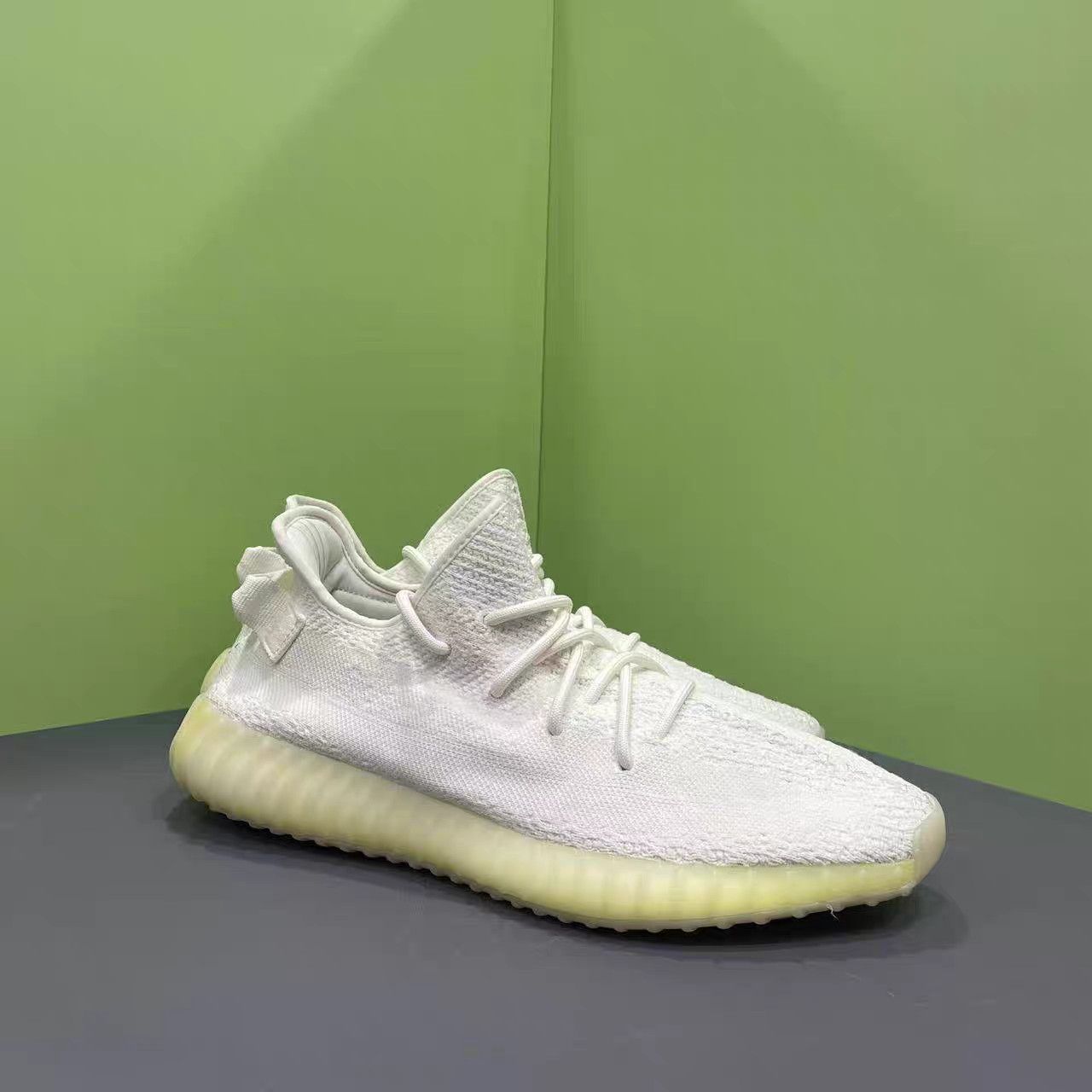 Adidas adidas Yeezy Boost 350 V2 Cream White K15 Size US 13 / EU 46 - 3 Thumbnail