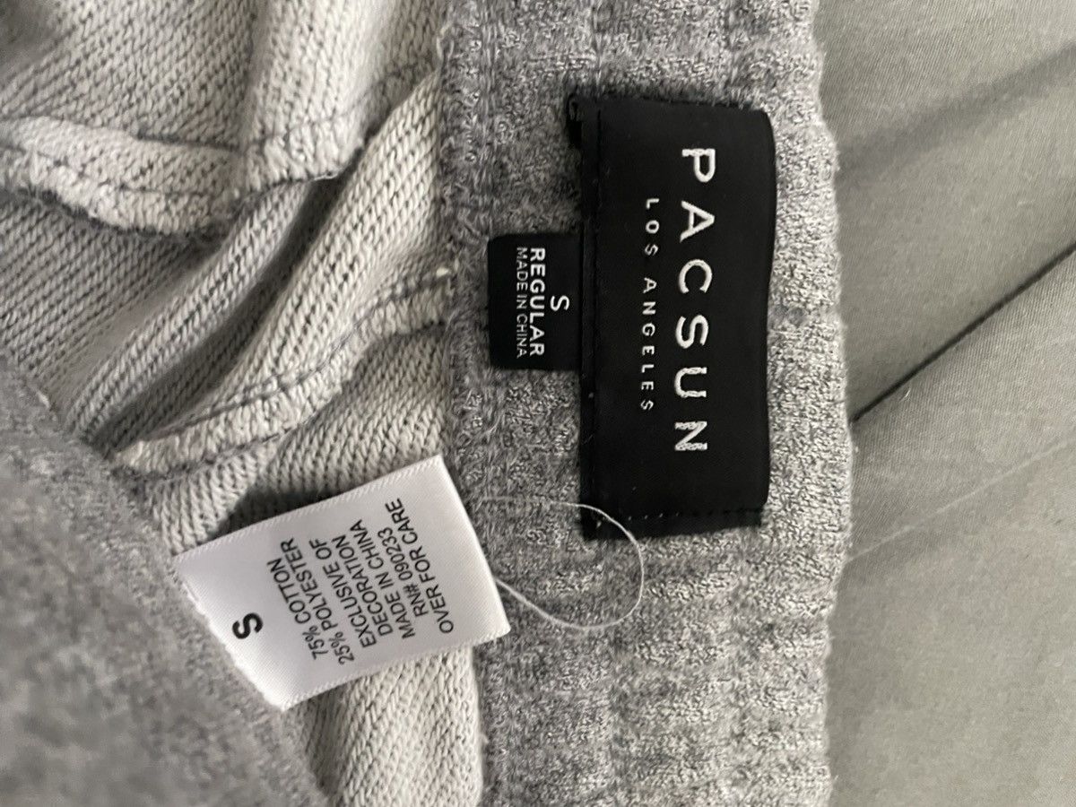 Pacsun Men grey slim fit PacSun sweat pants Size US 30 / EU 46 - 3 Thumbnail