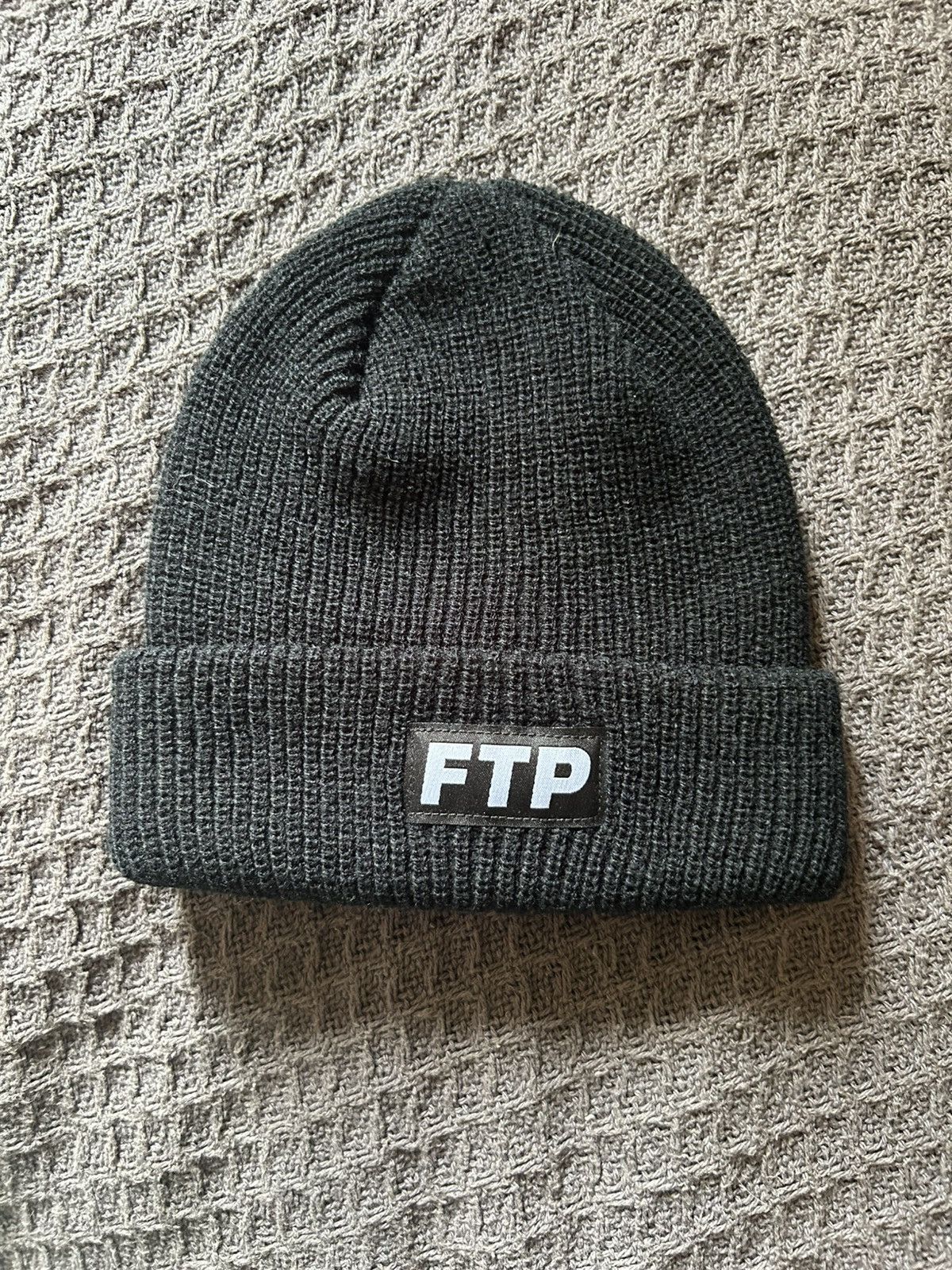 Fuck The Population FTP black beanie Size ONE SIZE - 1 Thumbnail