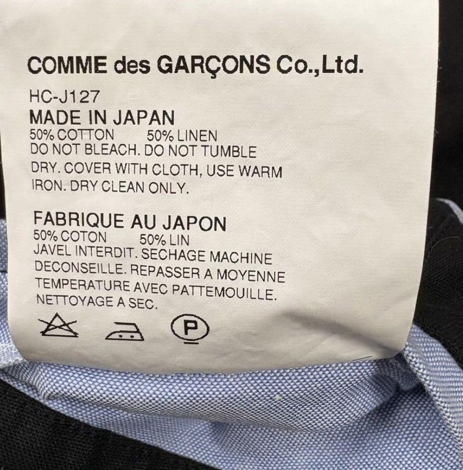 Comme des Garcons × Comme des Garcons Homme × Comme des Garcons Homme Plus 90’s Comme des garcons homme jacket Size US M / EU 48-50 / 2 - 6 Thumbnail