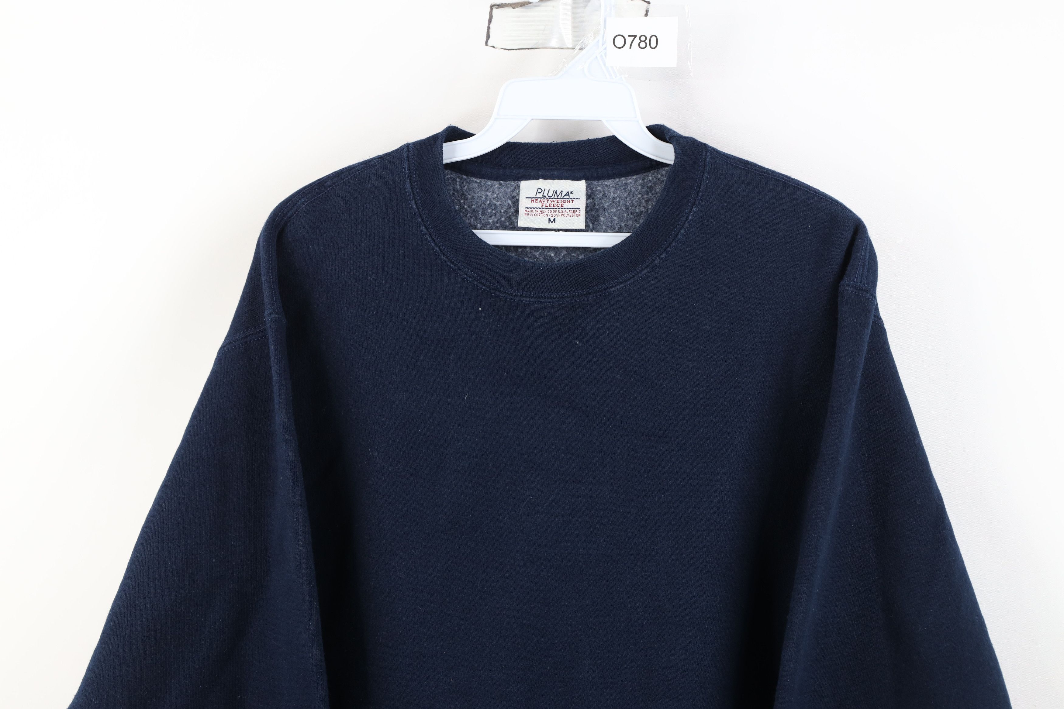 Vintage Vintage 90s Streetwear Heavyweight Crewneck Sweatshirt Blue Size M / US 6-8 / IT 42-44 - 2 Thumbnail