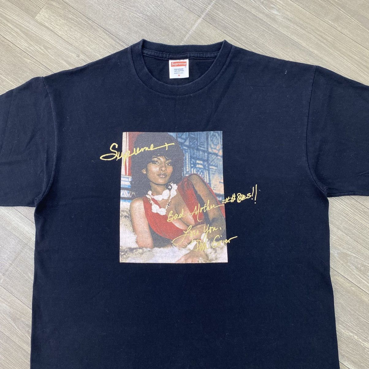 Supreme SS12 Supreme x Pam Grier "Foxy Brown" Black Tee Size US M / EU 48-50 / 2 - 2 Thumbnail