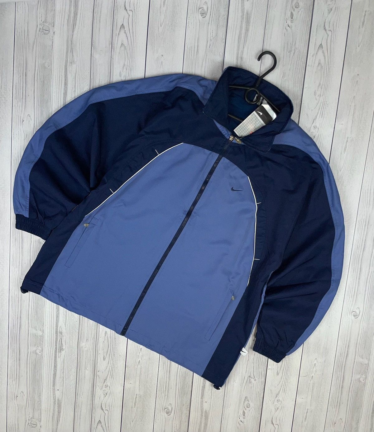 Nike Vintage nike Tracksuit blue size XXL rare logo Size US XXL / EU 58 / 5 - 2 Thumbnail
