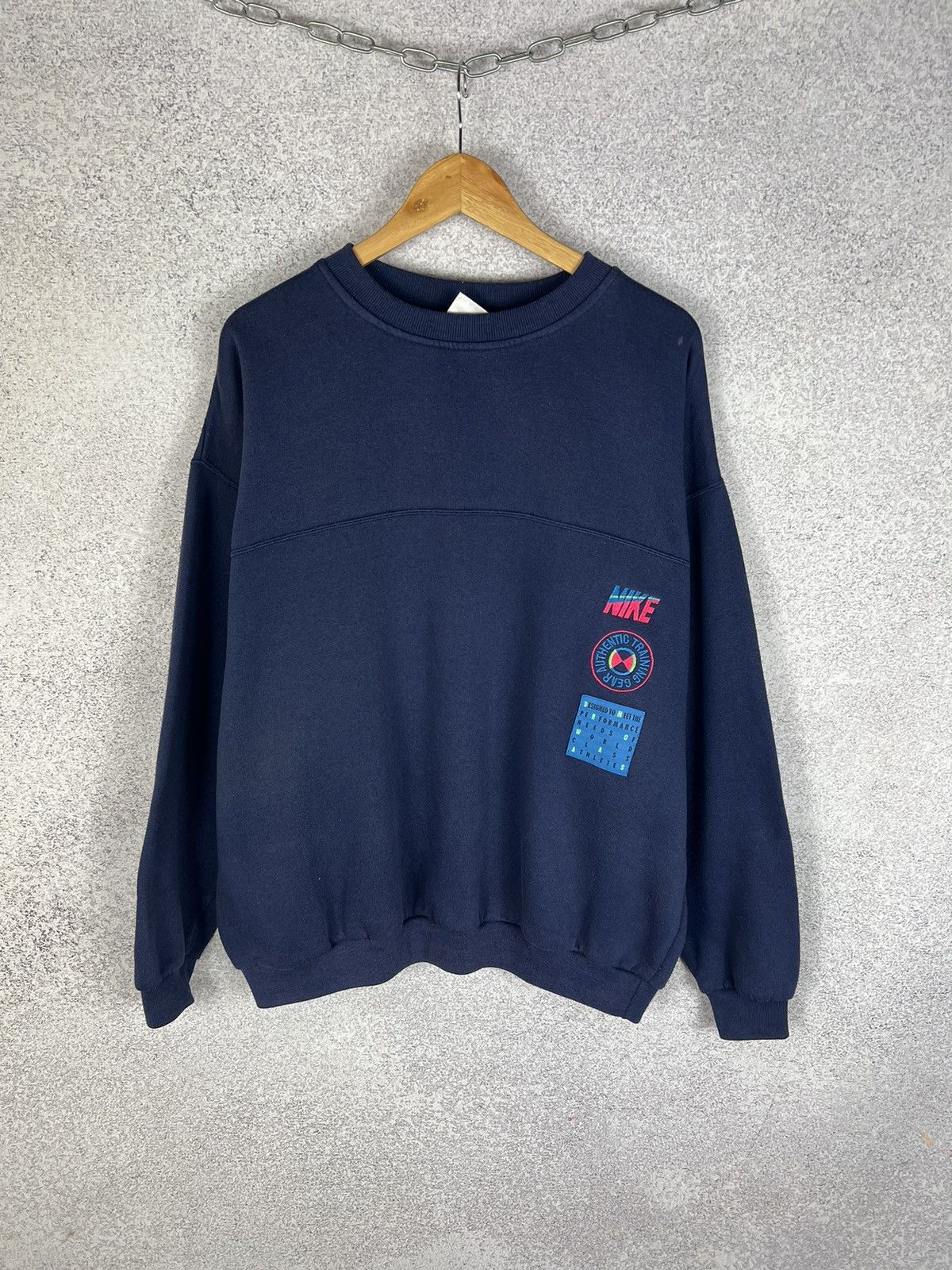 Vintage 80s Nike Sweatshirt Embroidered Logo