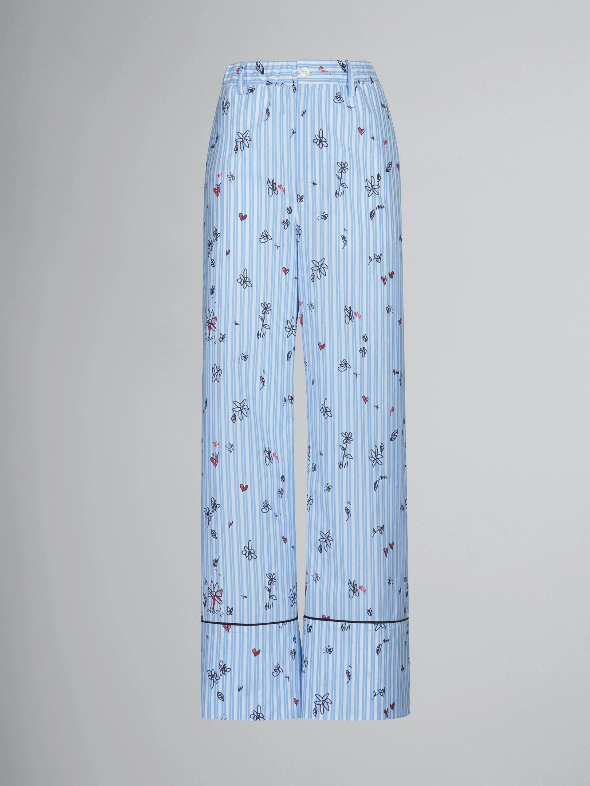 Marni o1w1db10824 Pants in Light Blue Size 30" / US 8 / IT 44 - 1 Thumbnail