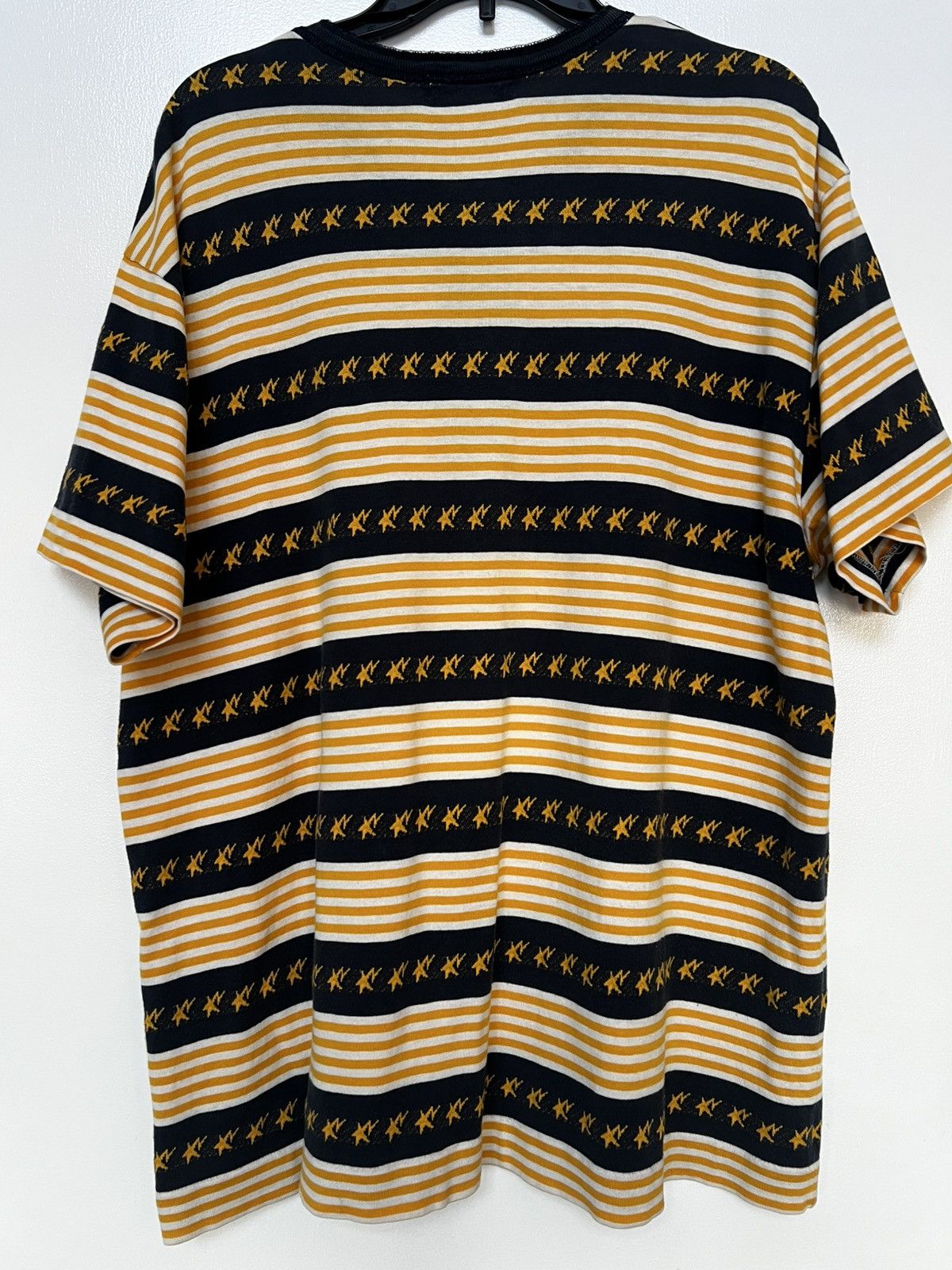 Bape Vintage Bape Blue and Yellow 1/4 Button Size US XL / EU 56 / 4 - 2 Thumbnail
