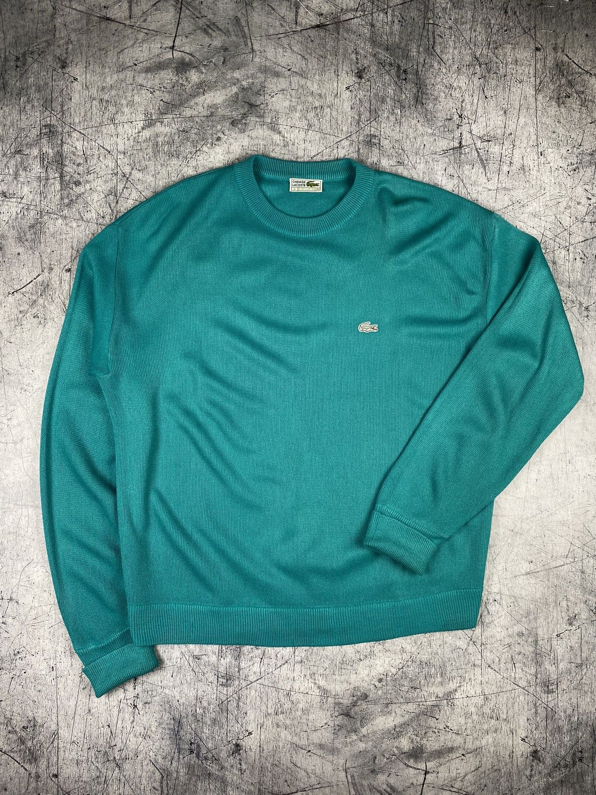 Lacoste Vintage Lacoste Knit Sweater Sweatshirt Size US XL / EU 56 / 4 - 2 Thumbnail