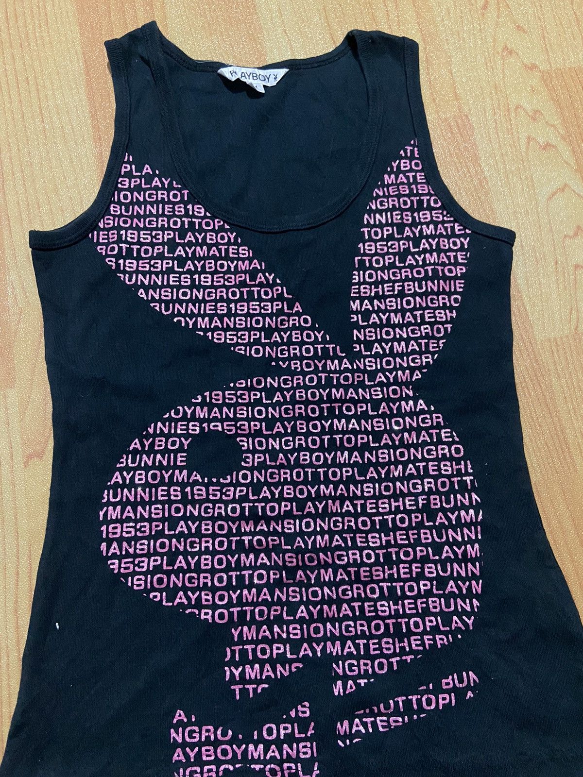 Hysteric Glamour Vintage Playboy logo font tank top y2k style Size US S / EU 44-46 / 1 - 3 Thumbnail