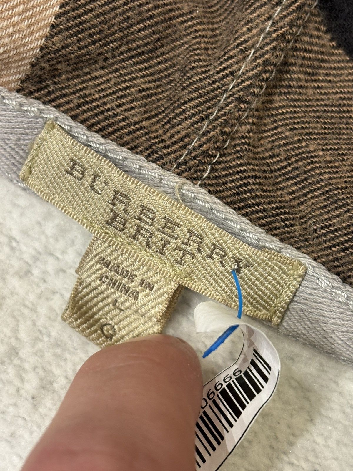 Burberry Zip Up Hoodie