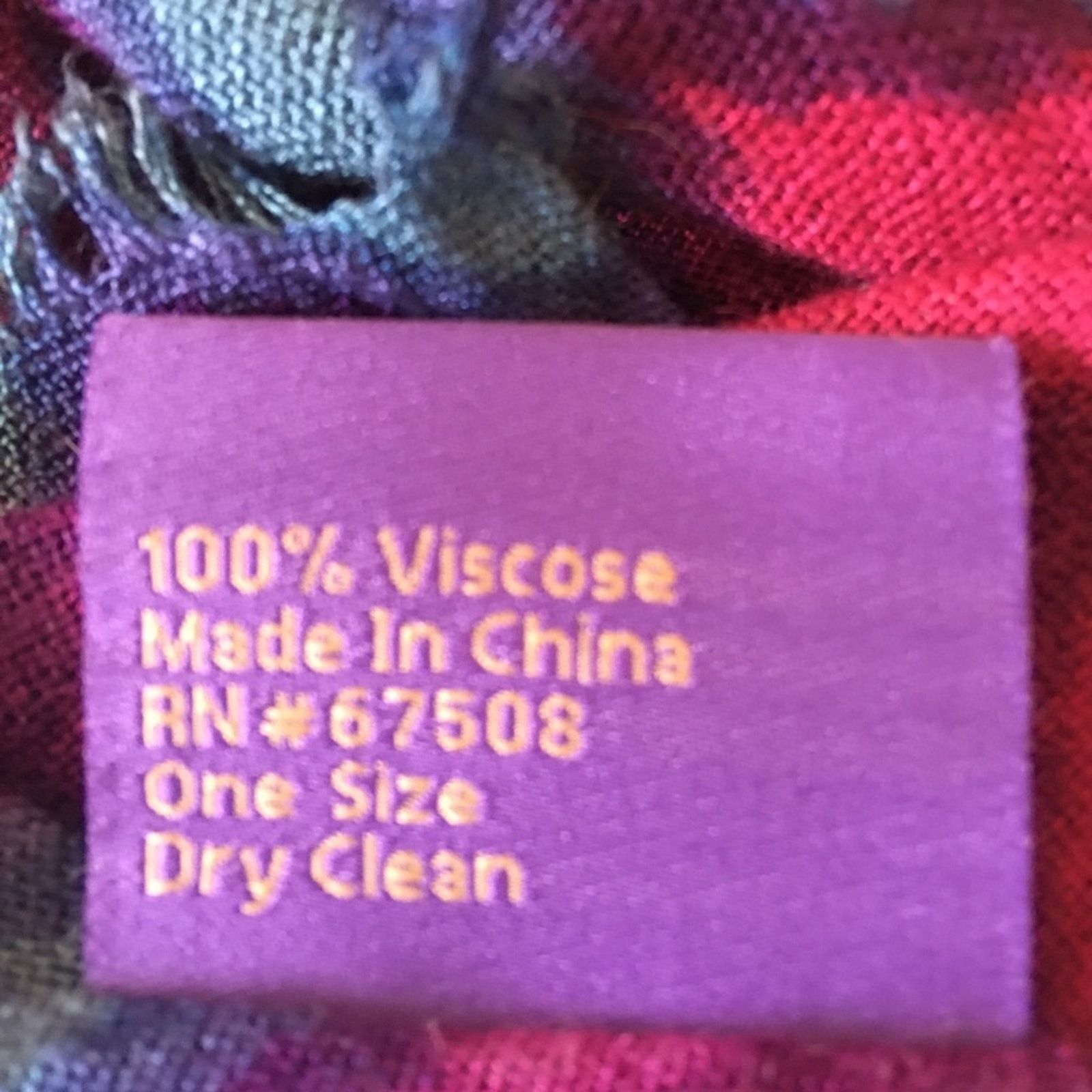 Other Curations by Stefanie Greenfield colorful scarf Size ONE SIZE - 8 Thumbnail