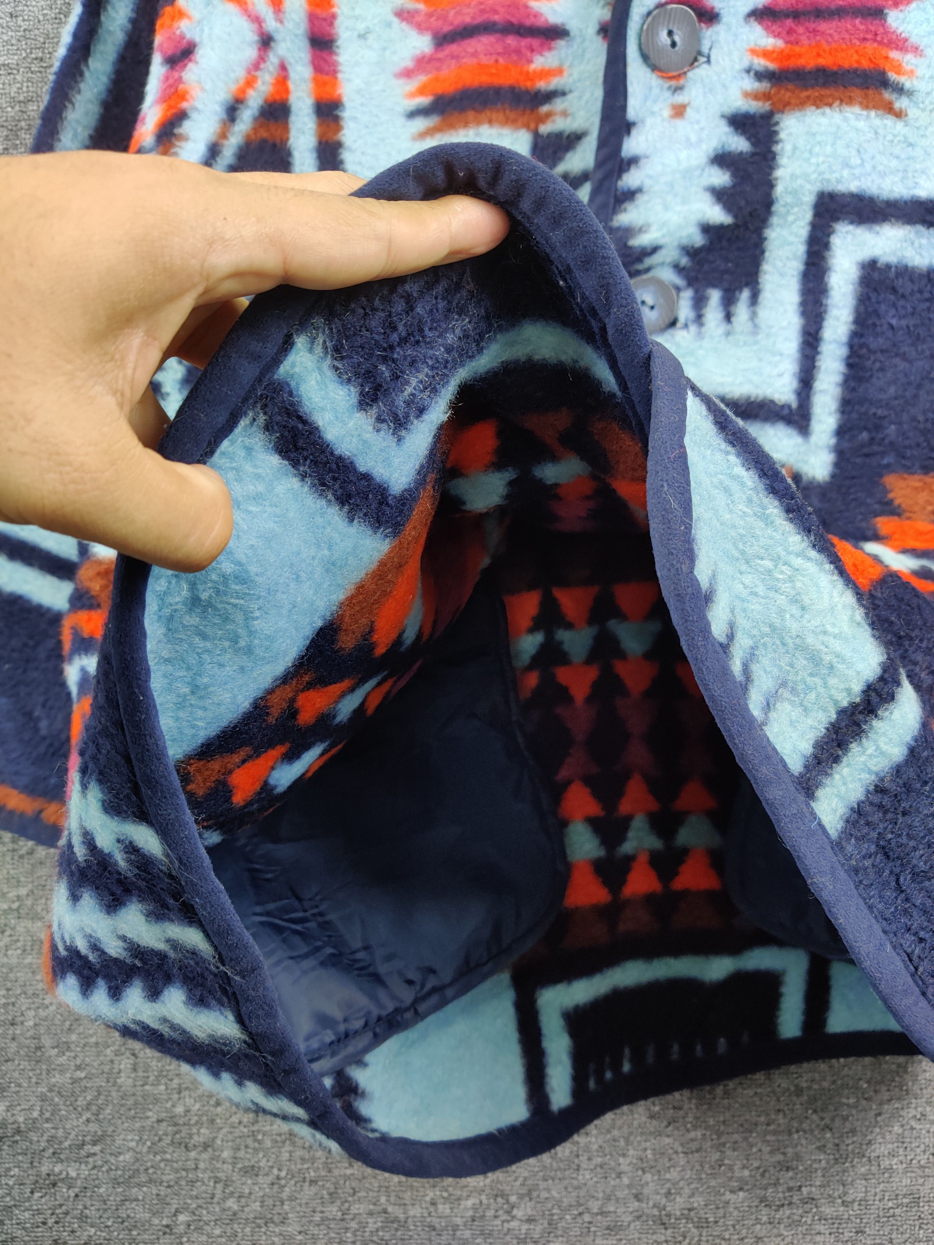 Japanese Brand Vintage 90s Native Studio Map Oversize Hoodie Jacket Size US M / EU 48-50 / 2 - 10 Thumbnail