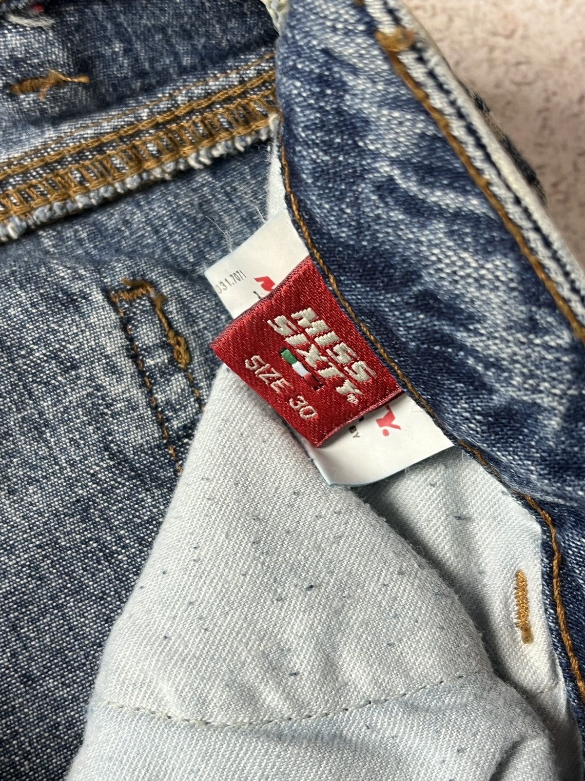 Miss Sixty DDP Miss Sixty Luxury Straight Tommy Trousers Jeans Y2K Size 30" / US 8 / IT 44 - 8 Thumbnail