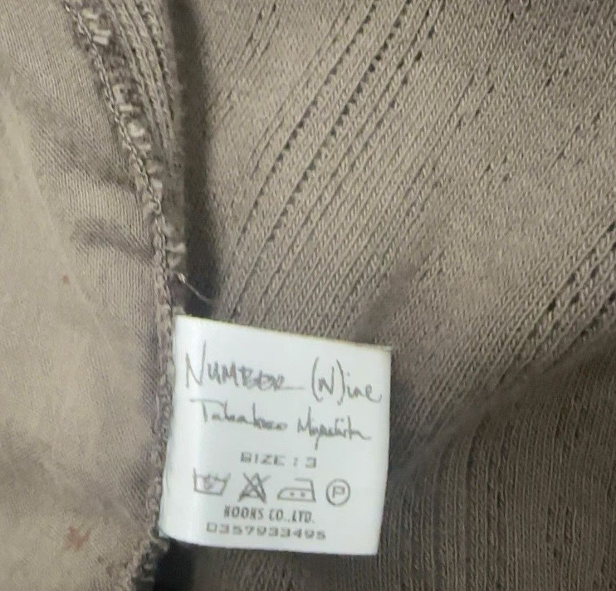 Number (N)ine Number (N)ine 03SS/AW Western Shirt Size US L / EU 52-54 / 3 - 4 Thumbnail