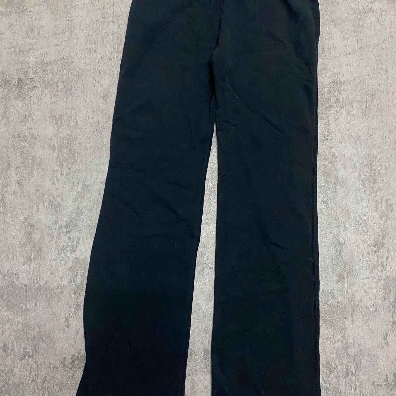 Nike Nike black sweatpants nike y2k 2000s rap hip hop run Size US 28 / EU 44 - 2 Thumbnail