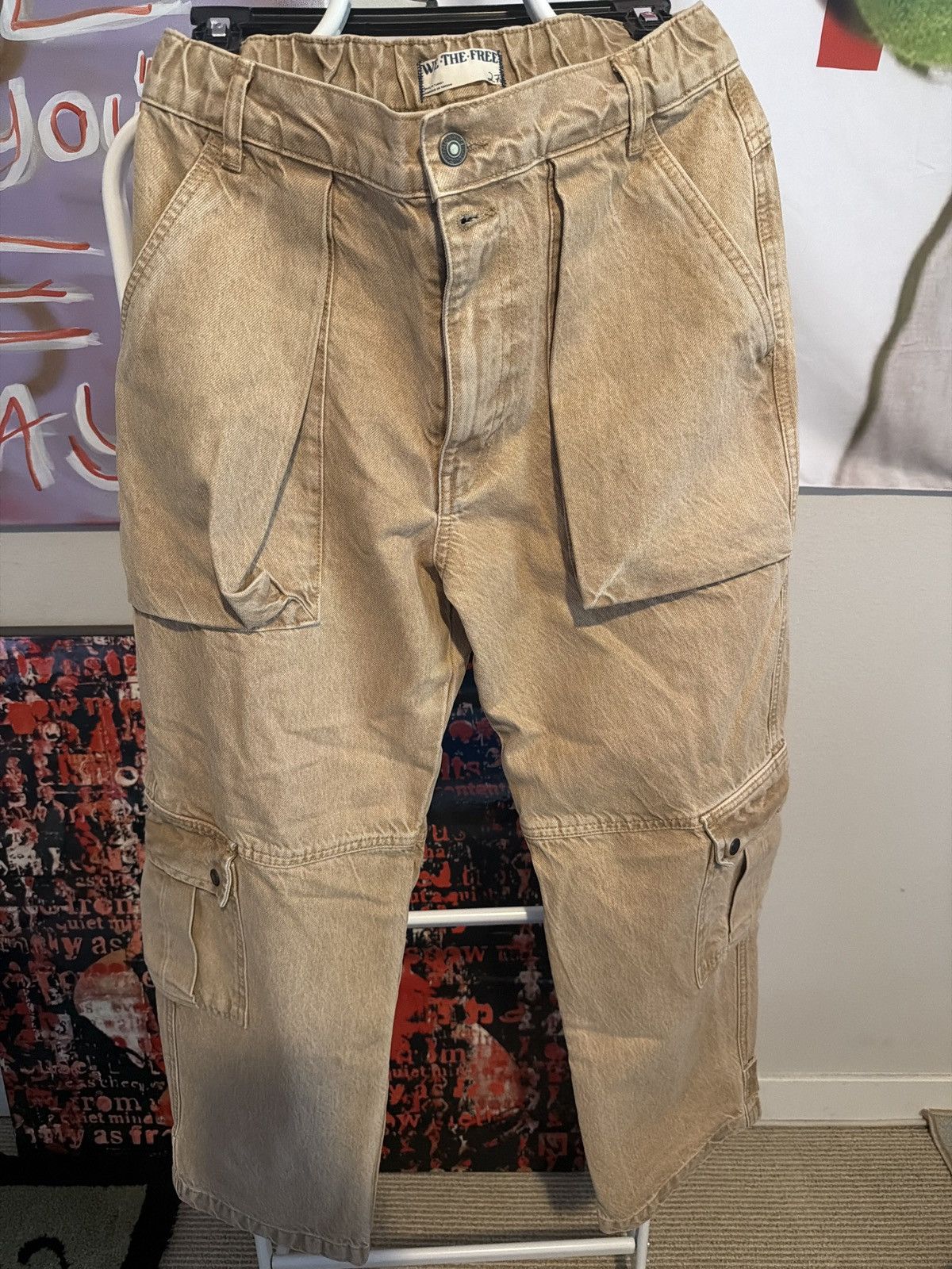 Free People Free People Cargo Denim Size 27" / US 4 / IT 40 - 1 Thumbnail