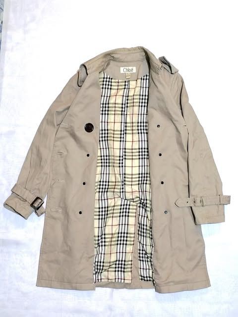 Chloe Chloé "Between Seasons" Collection Trench Coat Size M / US 6-8 / IT 42-44 - 3 Thumbnail