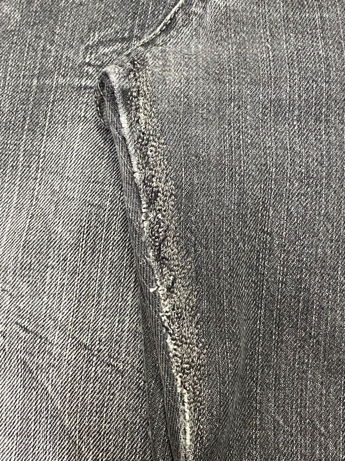 Japanese Brand Vintage Japan Brand Dominate Skull Bones Faded Loose Jeans Size US 32 / EU 48 - 14 Thumbnail