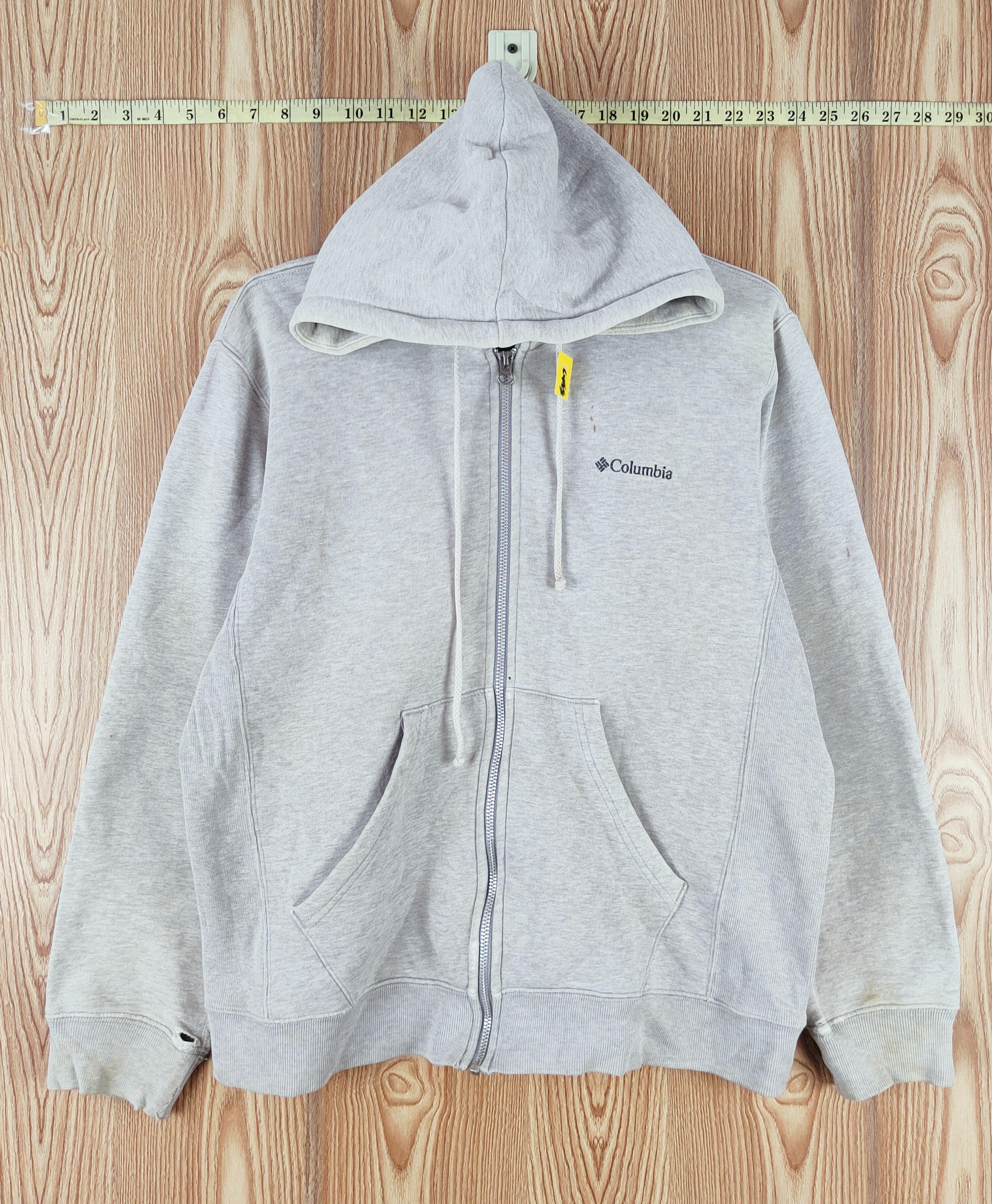 Columbia Columbia Gray Hoodie Sweatshirts #W055 Size US M / EU 48-50 / 2 - 1 Thumbnail