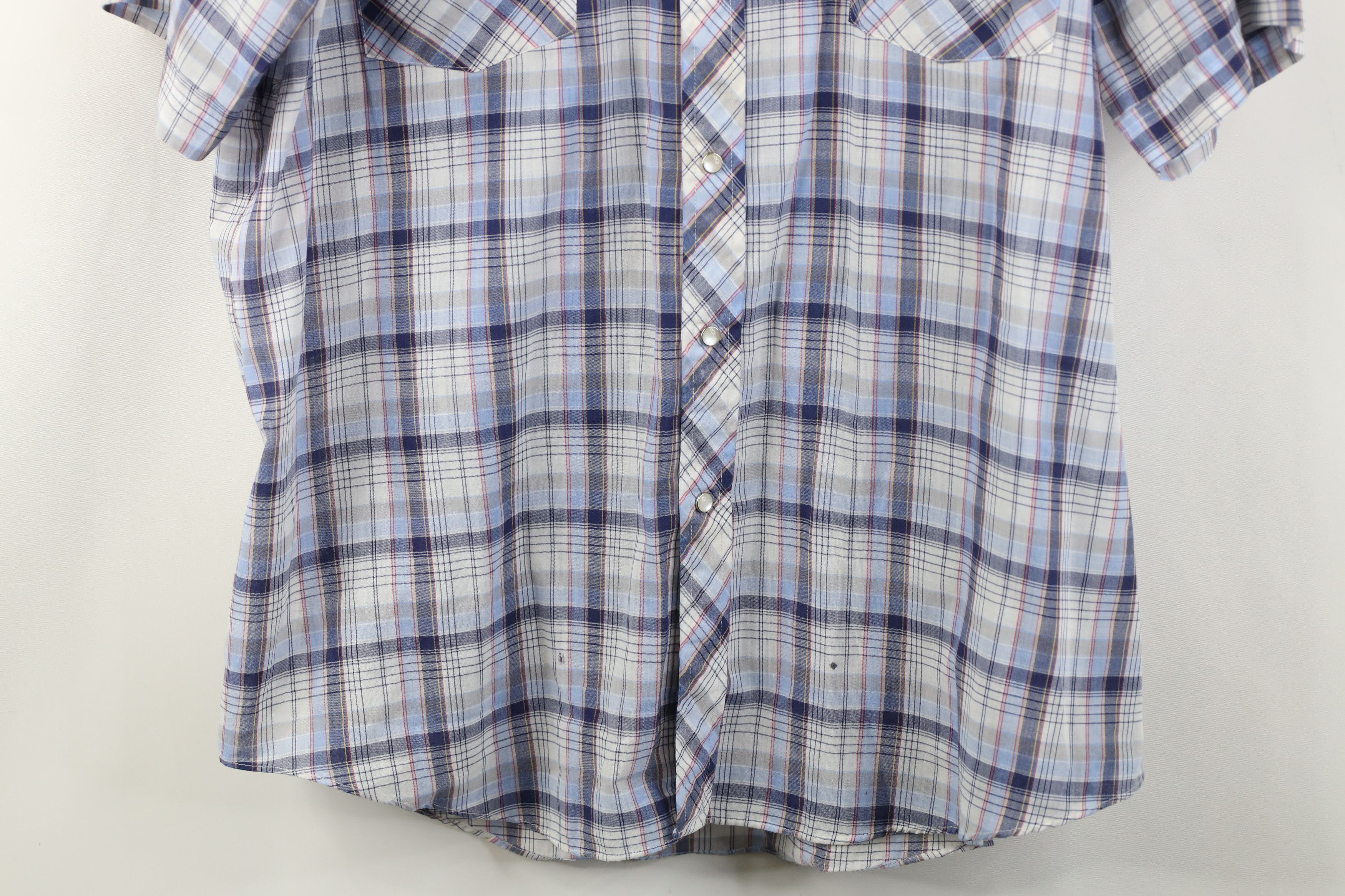 Vintage Vintage 70s Rockabilly Western Cowboy Short Sleeve Shirt Size US XL / EU 56 / 4 - 3 Thumbnail