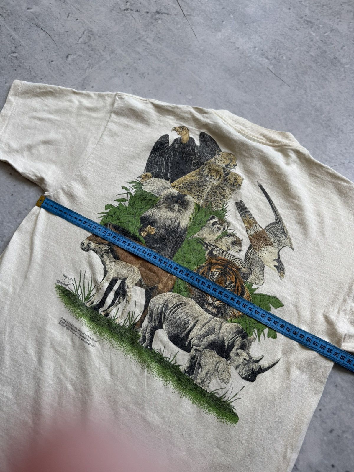 Vintage Oneita San Diego Power-T tee Zoo big logo Size US XL / EU 56 / 4 - 10 Thumbnail