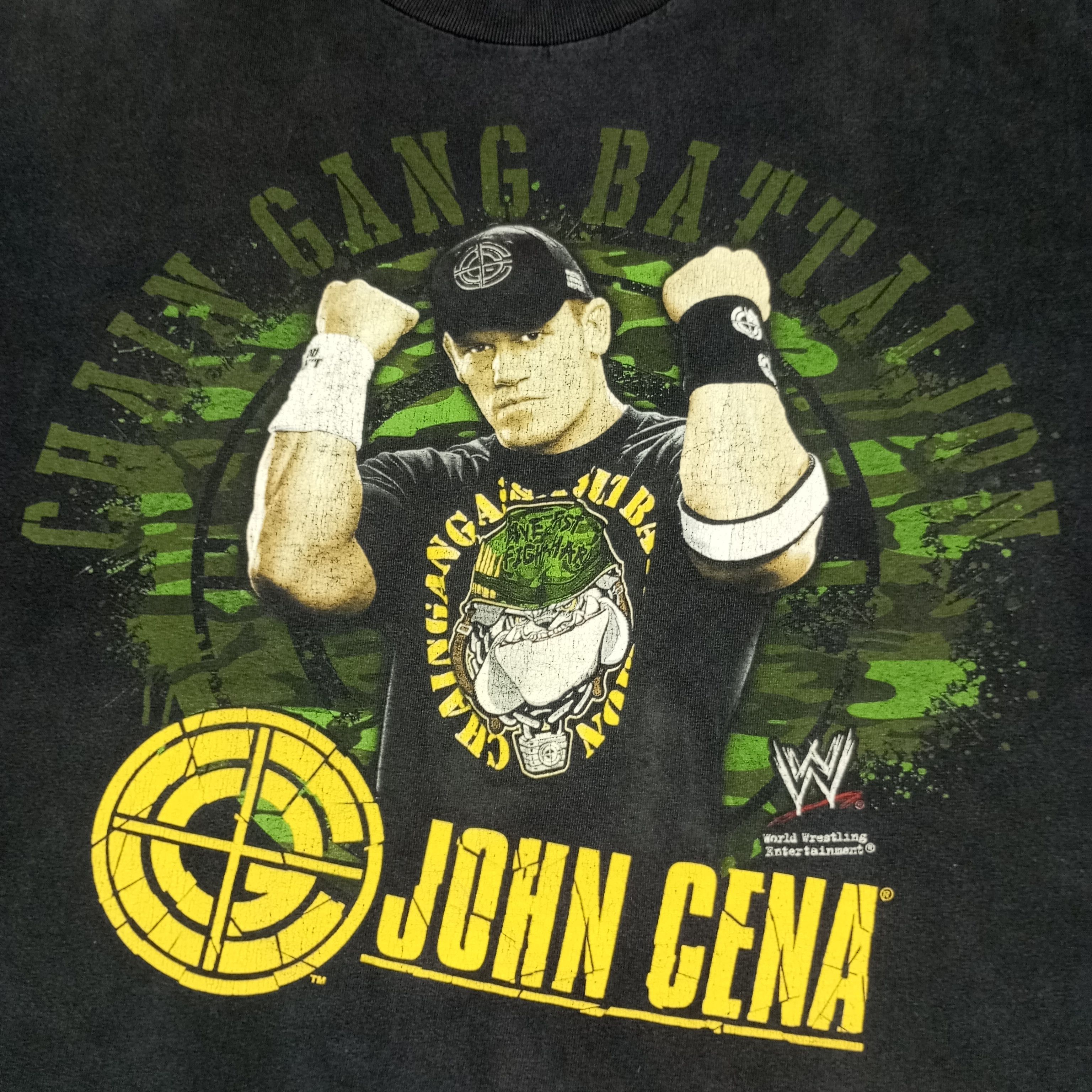Vintage Vintage John Cena WWE Entertainment Streetwear Style Tshirt Size US M / EU 48-50 / 2 - 2 Thumbnail