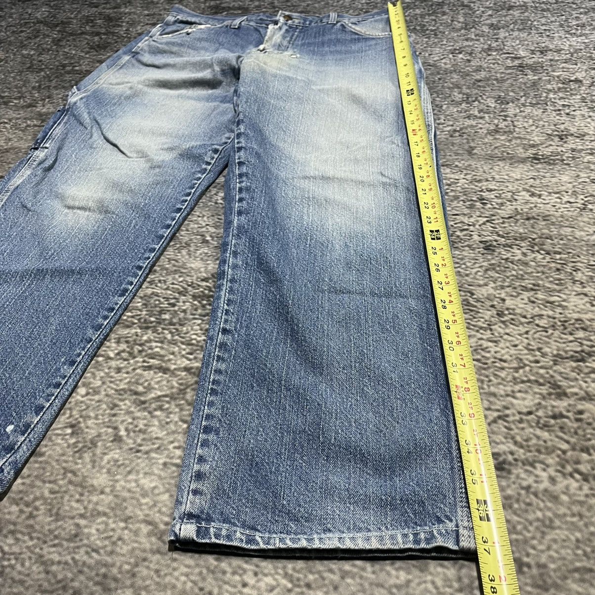 Dickies VINTAGE BAGGY DICKIES FADED BLUE WORKWEAR CARPENTER JEANS Size US 34 / EU 50 - 11 Thumbnail