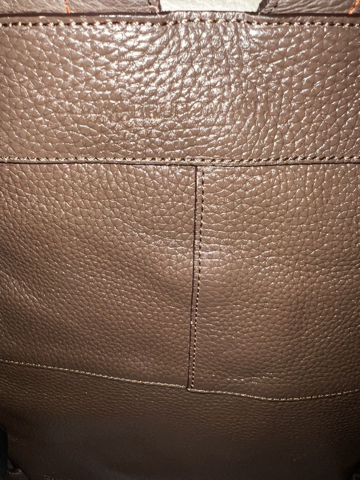 Bruno Magli Bruno Magli Paco Pebble Leather Casual Backpack AW13 Size ONE SIZE - 7 Thumbnail