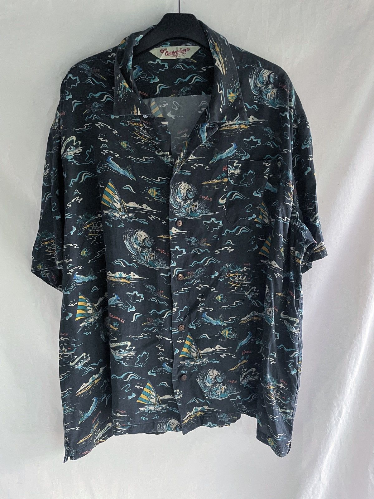 Sun Surf OUTSTANDING HAWAIIN SHIRT Size US XL / EU 56 / 4 - 1 Thumbnail