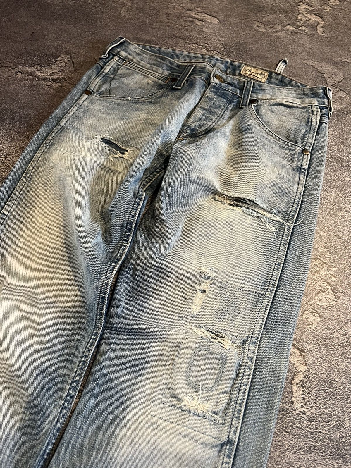 Vintage Distressed Streetwear Staple Slim / Archive Y2K Destroyed 90 Size US 32 / EU 48 - 7 Thumbnail