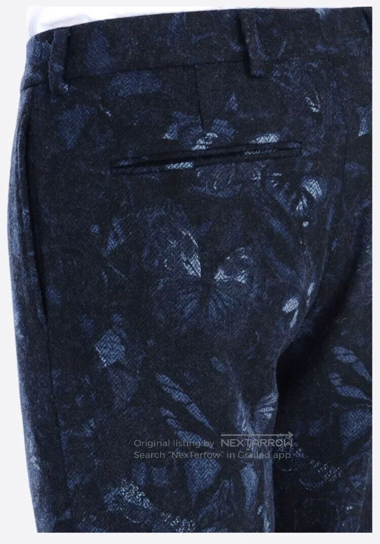 Valentino Valentino Butterfly wool trousers Size 50S - 8 Thumbnail