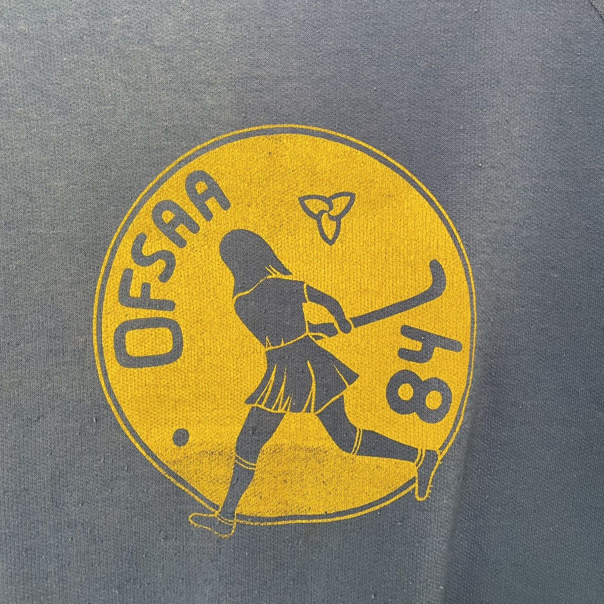 Vintage 🔥Vintage 1984 OFSA Women Hockey Sports Crewneck Sweatshirts Size US S / EU 44-46 / 1 - 5 Thumbnail
