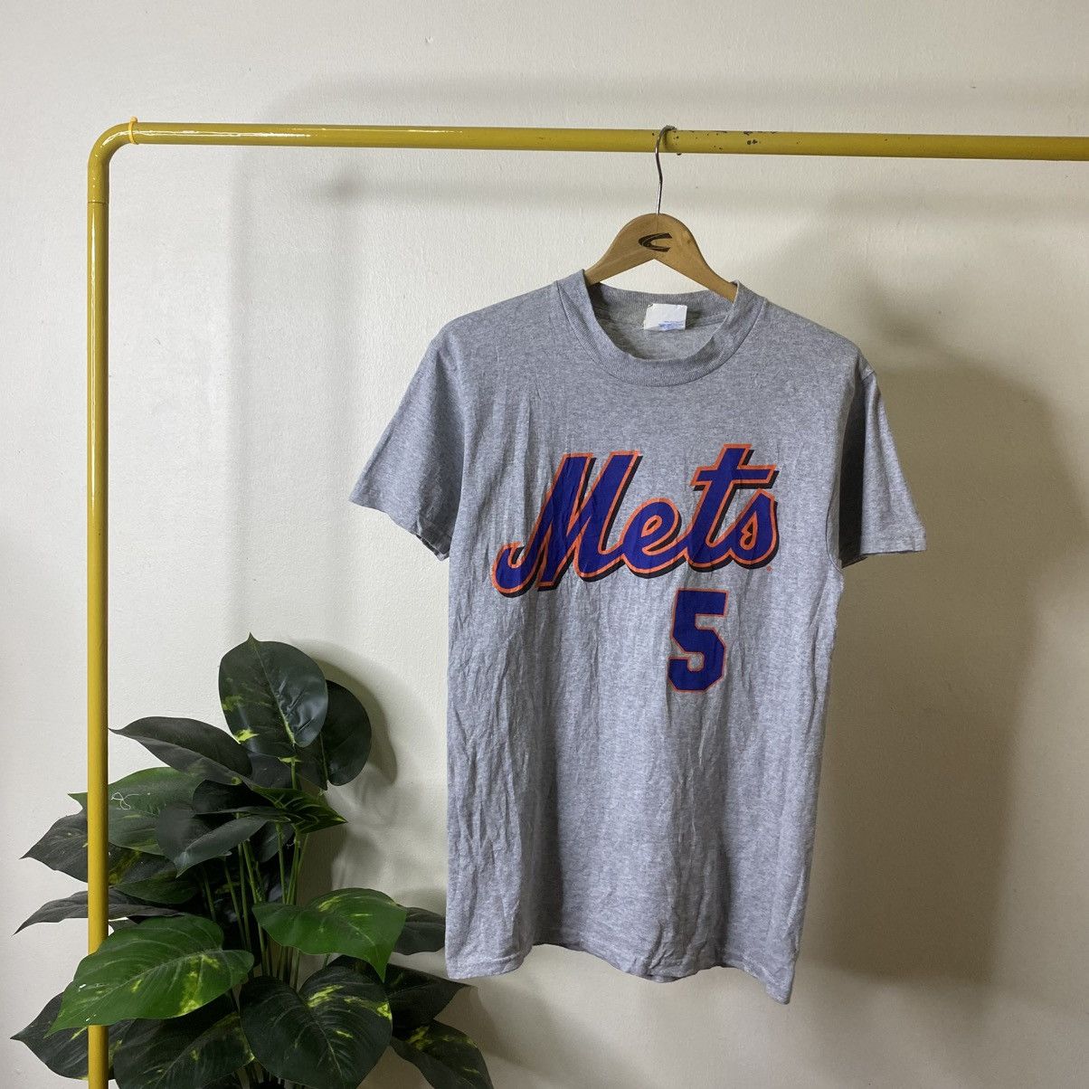 Majestic Vintage Y2K New York Mets Shinjo Nameset MLB T Shirt Size US S / EU 44-46 / 1 - 1 Thumbnail