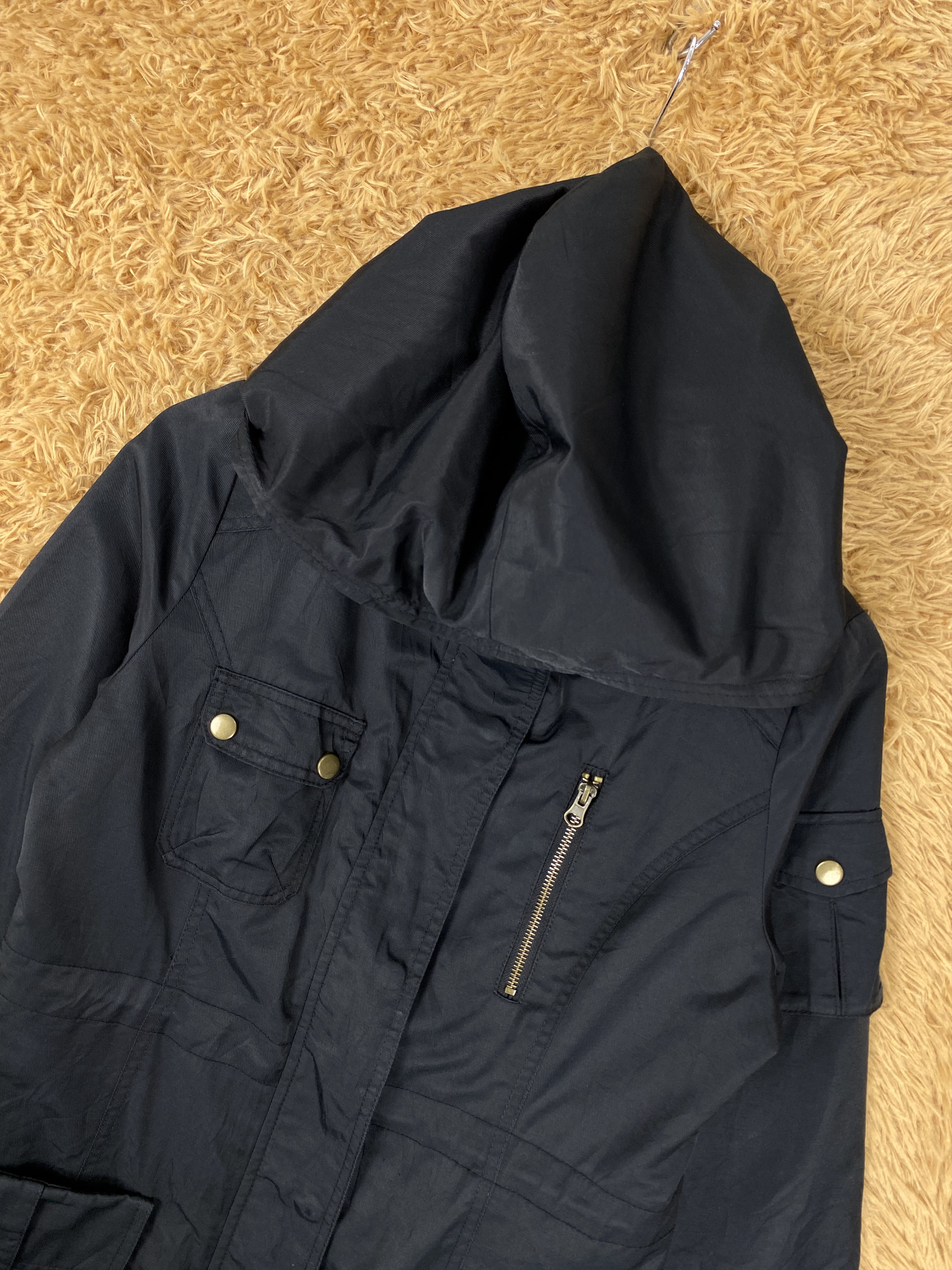 Japanese Brand Vintage Ru Jeans Hoodie Long Jacket J2159 Size US S / EU 44-46 / 1 - 2 Thumbnail