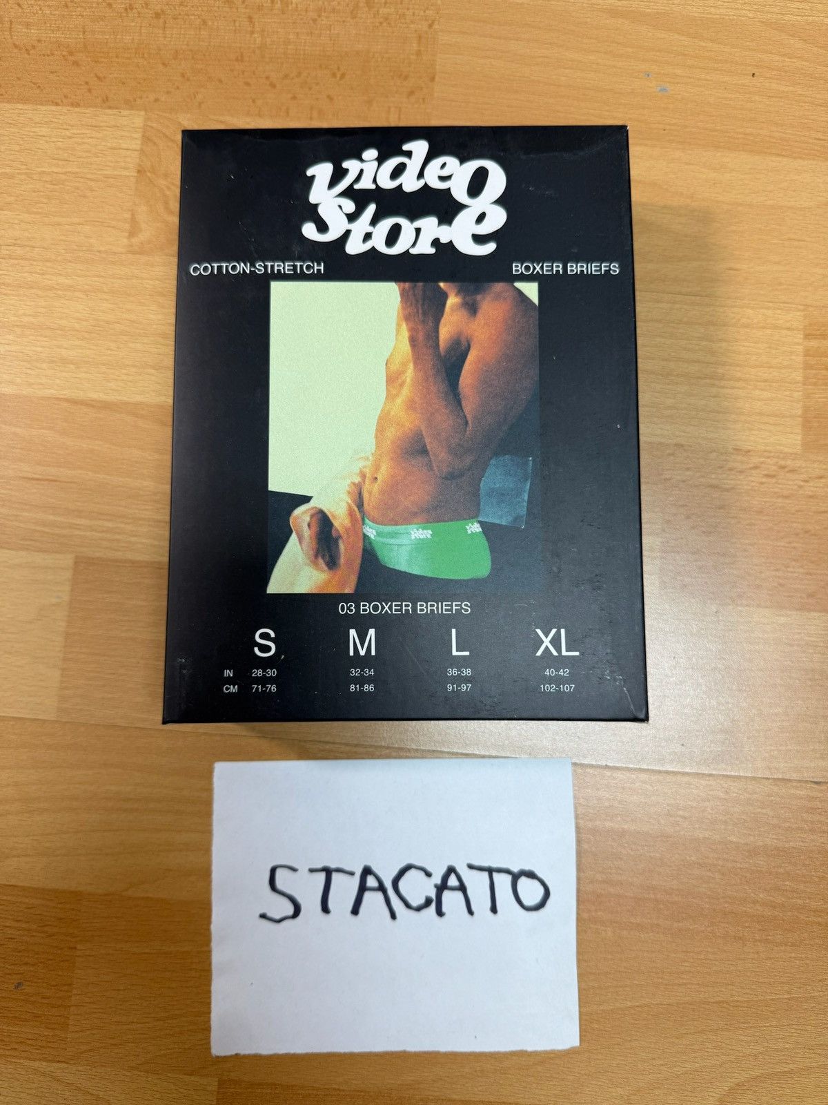 Brockhampton × Video Store Apparel Video Store Brockhampton Underwear Green size Small Size 30 - 2 Thumbnail