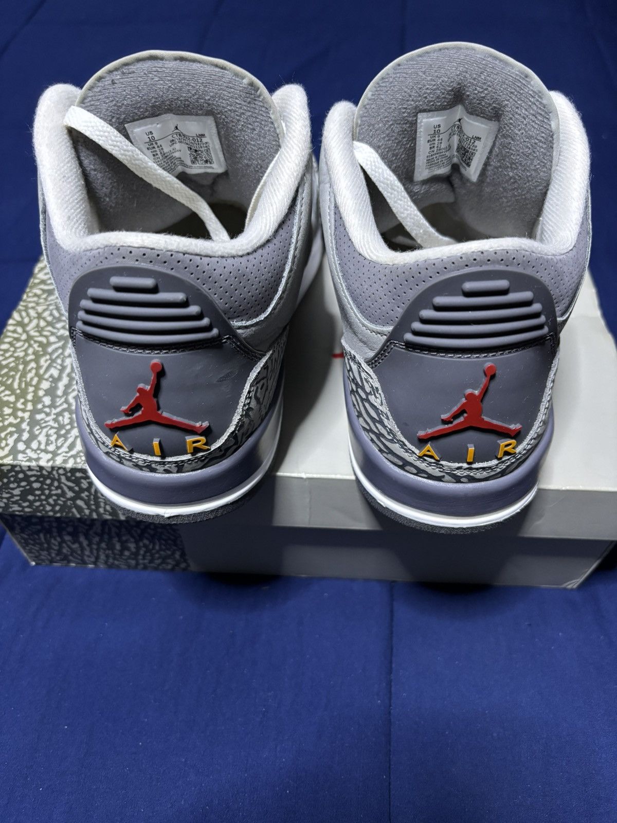 Jordan Brand Jordan 3 Retro Cool Grey 2021 Size 10 Size US 10 / EU 43 - 4 Thumbnail