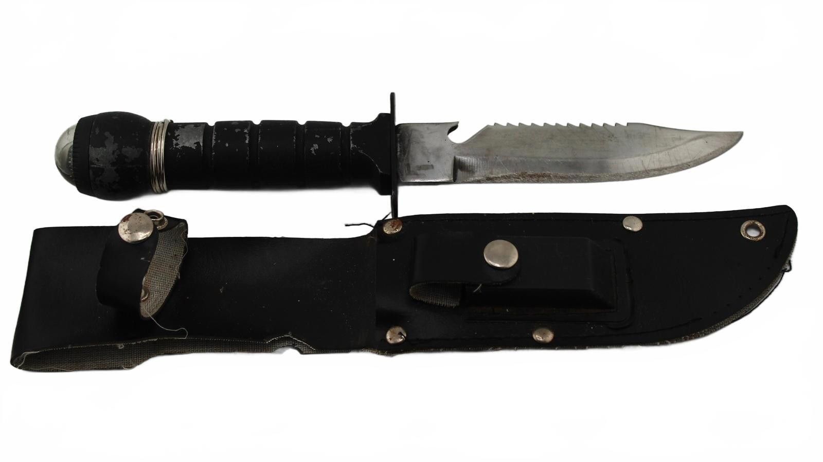 Designer Vintage 1980's Survival Knife With Compass Size ONE SIZE - 4 Thumbnail