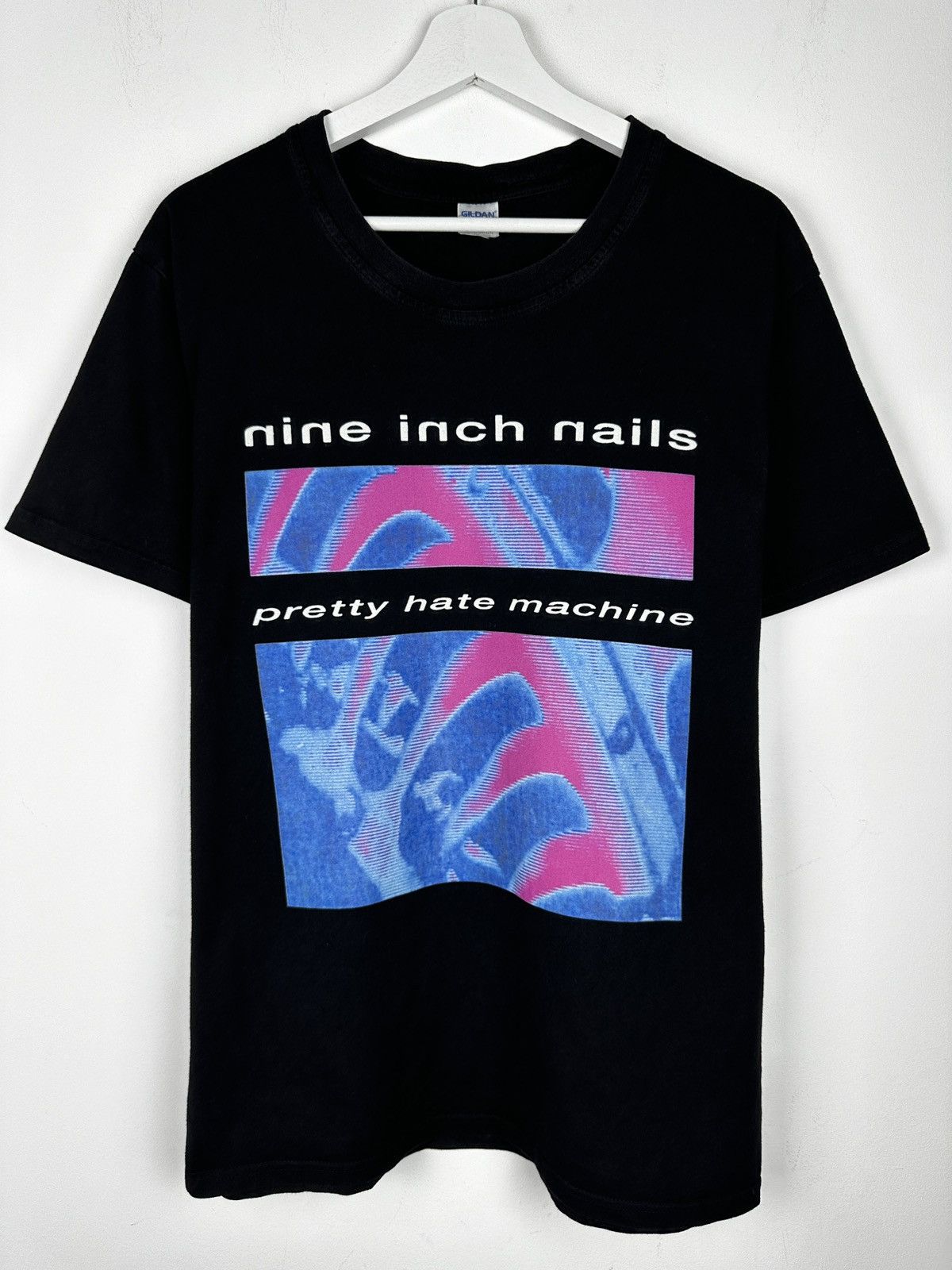 Band Tees Nine Inch Nails Pretty Hate Machine Rock Band T Shirt Tee Size US L / EU 52-54 / 3 - 1 Thumbnail