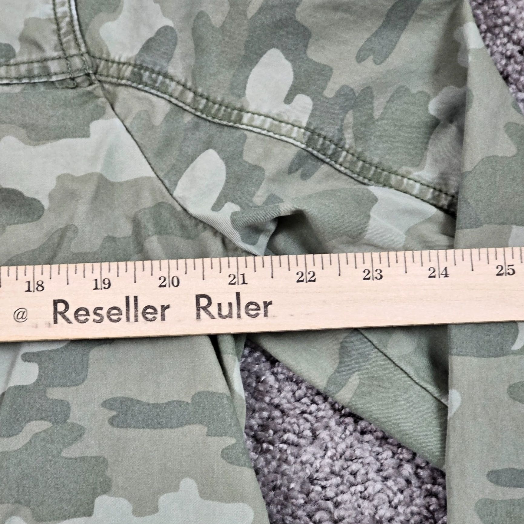 American Eagle Outfitters VINTAGE American Eagle Outfitters Military Jacket Men Medium M Green Camo Cotton Utility Size US M / EU 48-50 / 2 - 7 Thumbnail